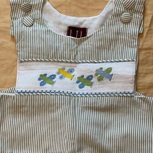 Toddler Boys Smock One Piece